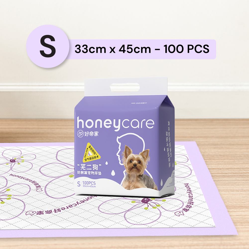 Honey Care Purple Side Leakage Prevention Training Pee Pads