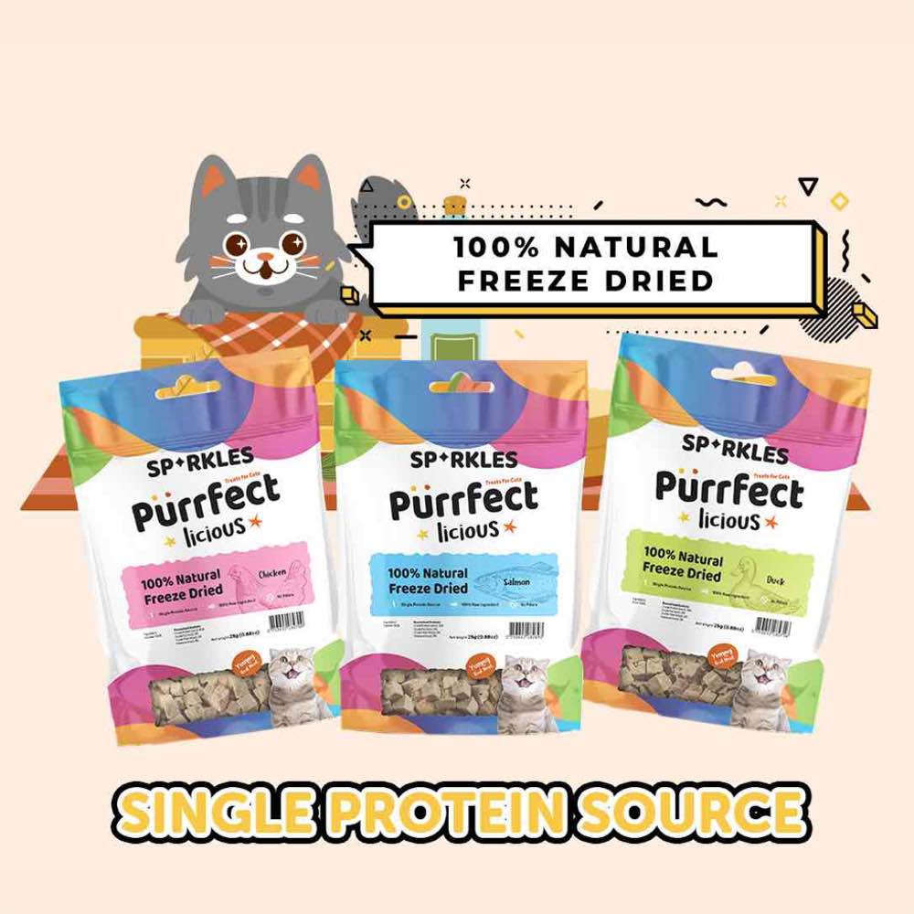 Sparkles Purrfectlicious Cat Treats (Exp Jul25)