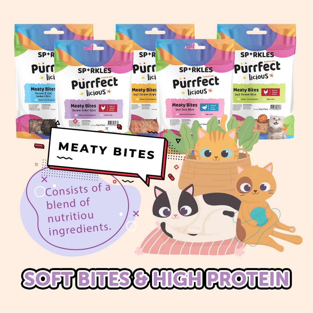 Sparkles Purrfectlicious Cat Treats (Exp Jul25)