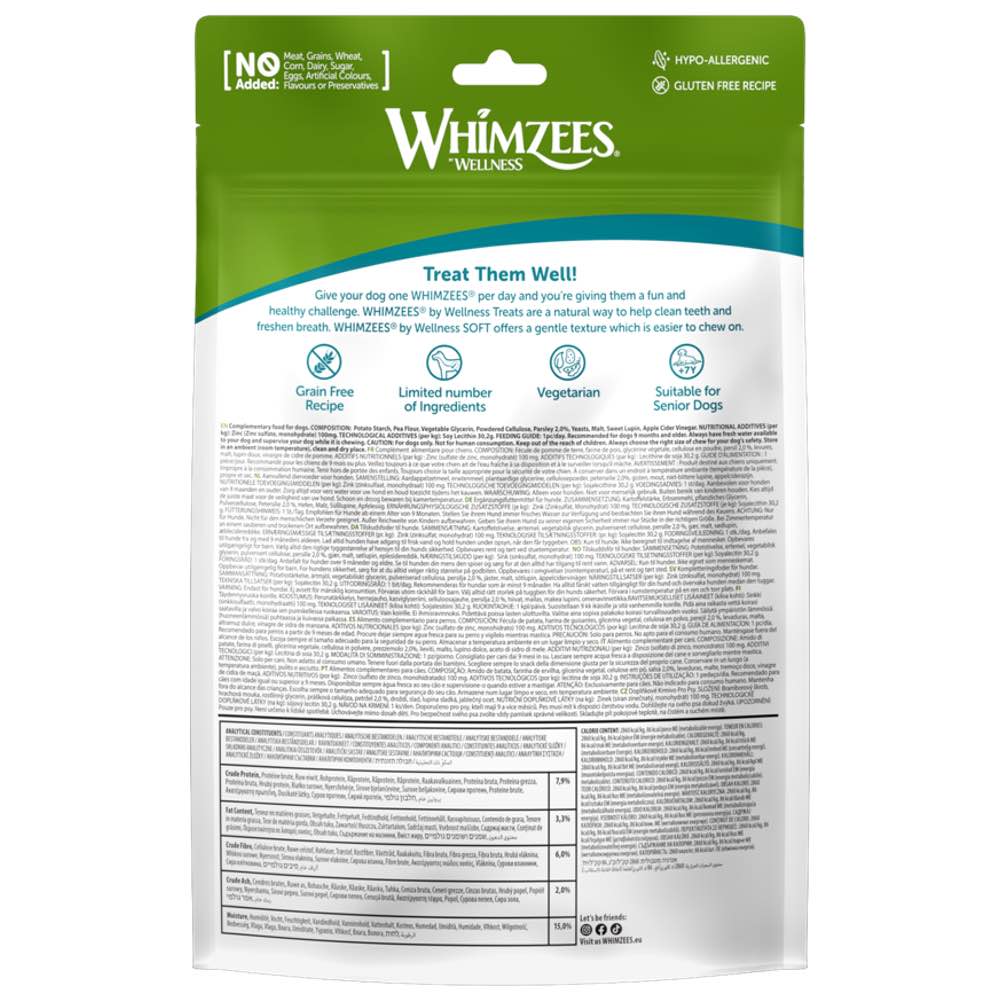 Whimzees Soft Dental Dog Treats