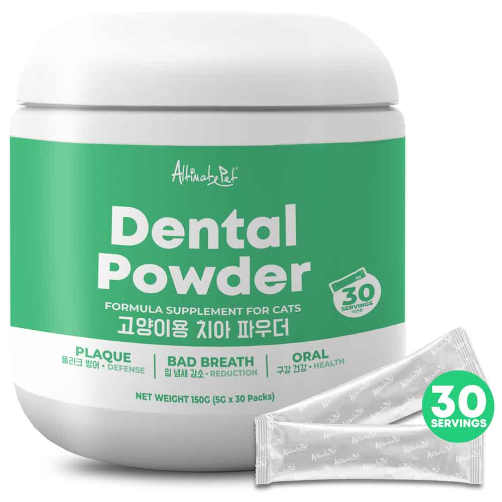 'BUNDLE DEAL': Altimate Pet Dental Powder Supplement For Cats 150g