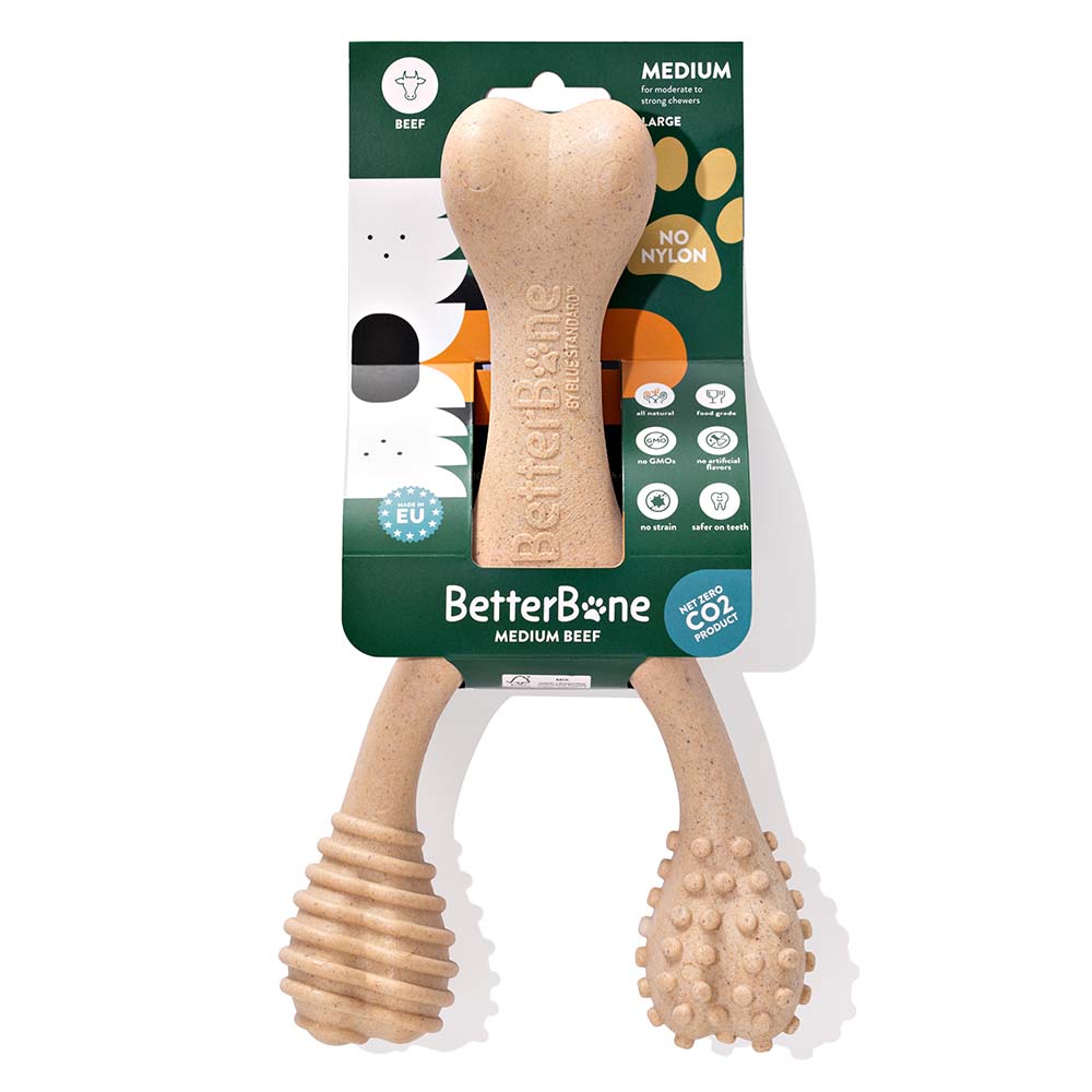 10% OFF: BetterBone Beef Dog Toy (Medium)
