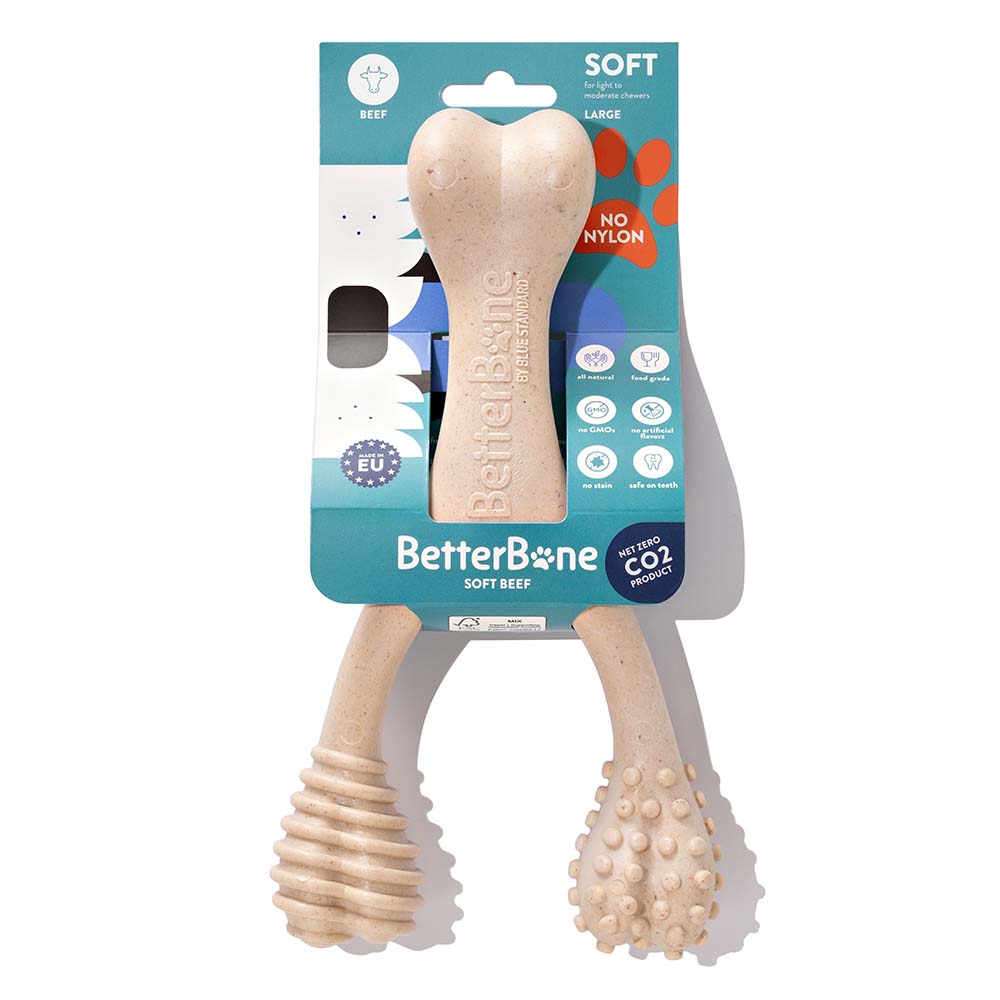 10% OFF: BetterBone Beef Dog Toy (Soft)