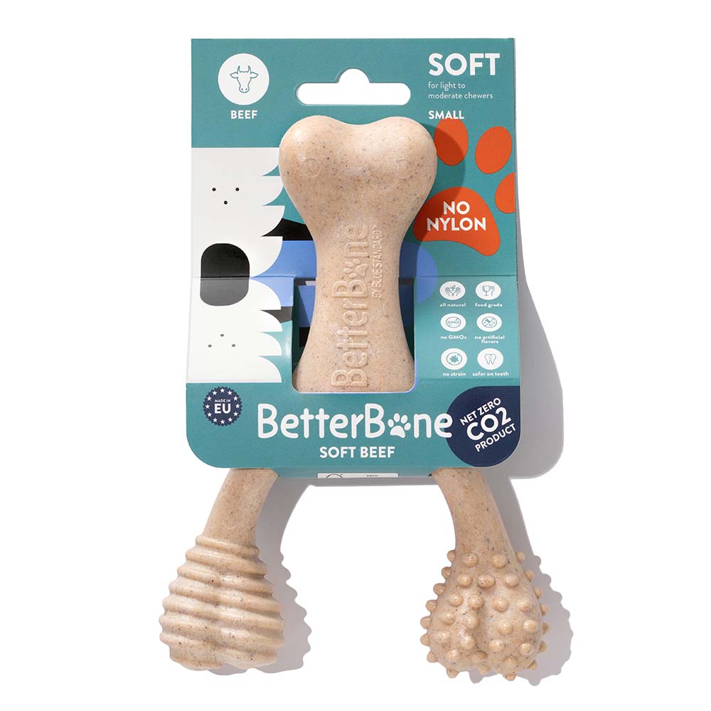10% OFF: BetterBone Beef Dog Toy (Soft)