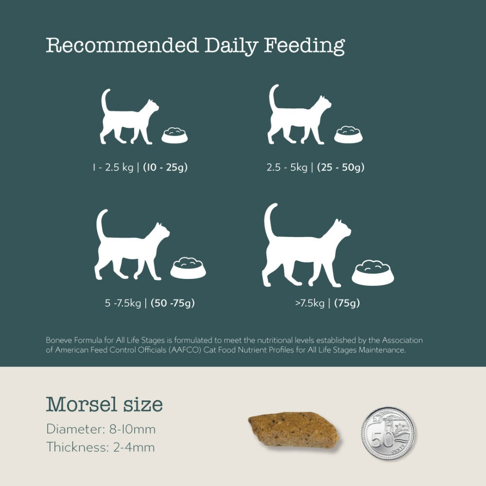 TRIAL SPECIAL $6 OFF: Boneve Grain-Free Freeze-Dried Raw Cat Food 80g