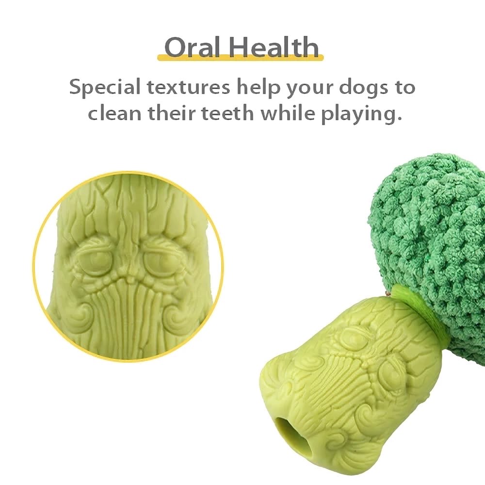 GiGwi Magical Plants Cauliflower Snuffle Enrichment Training Toy