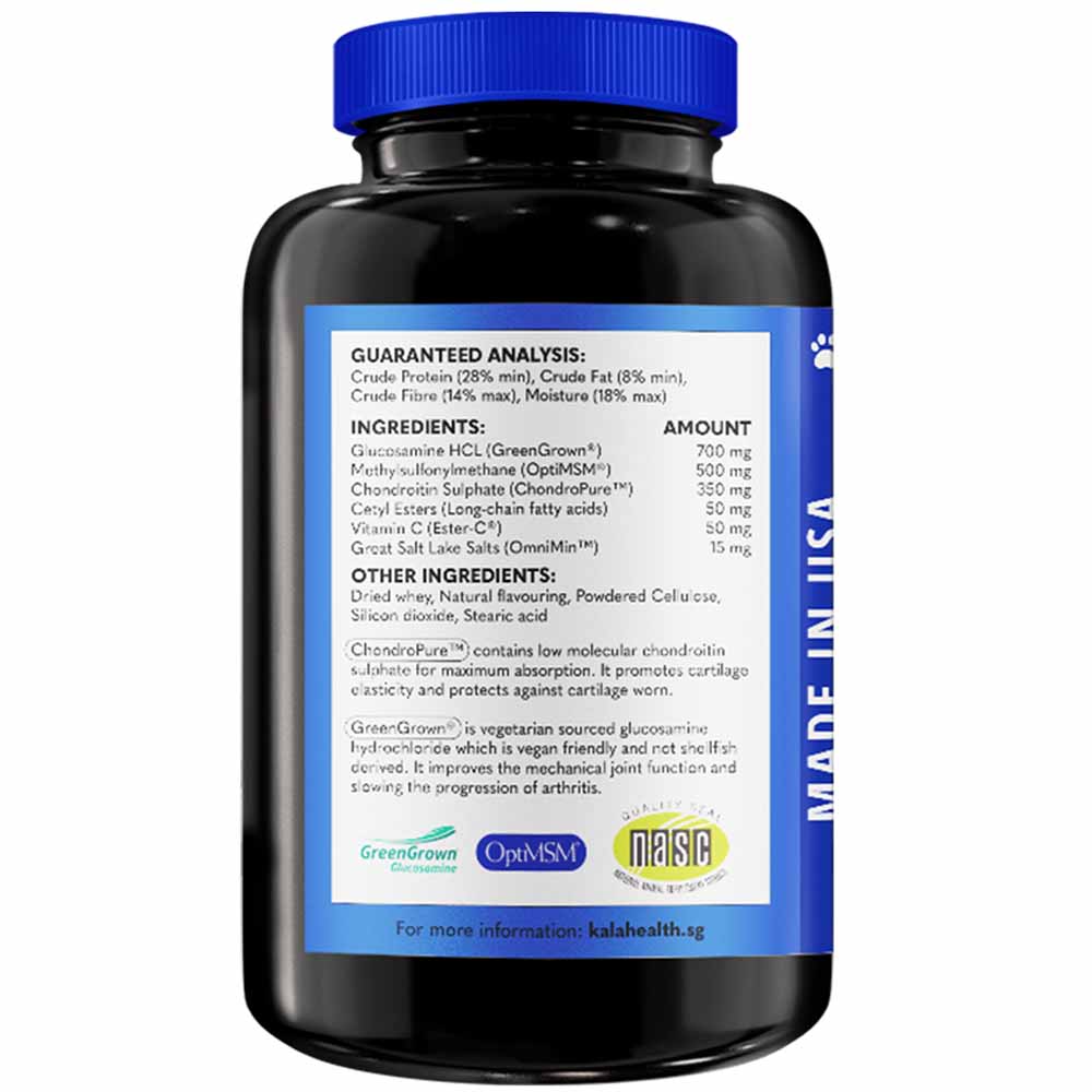 Kala Health Arthrix Plus For Dogs And Cats Extra Strength Hip & Joint Supplement