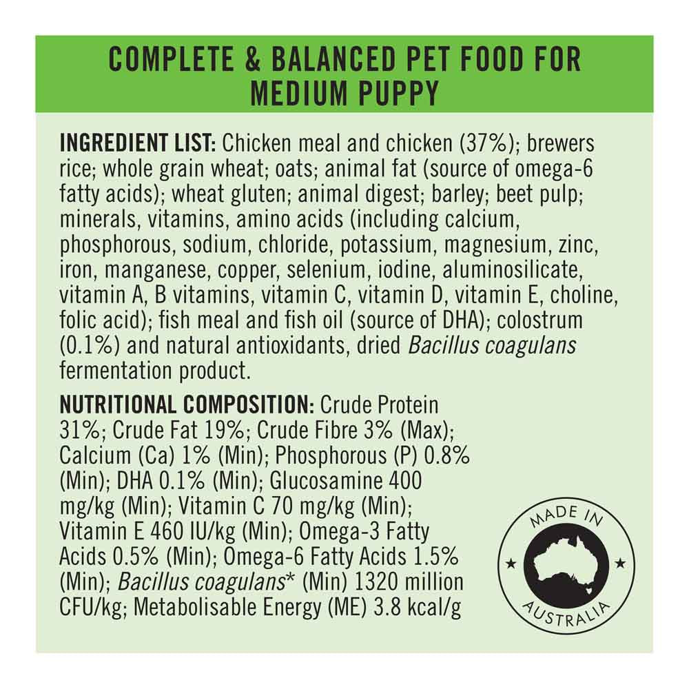 Pro Plan Healthy Growth & Development Medium Puppy Dry Dog Food