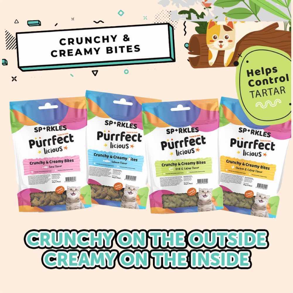 Sparkles Purrfectlicious Cat Treats (Exp Jul25)
