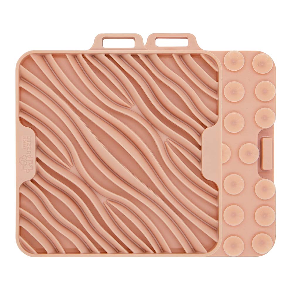 Puzzle Feeder Interactive Dog Lick Mat (Wave)
