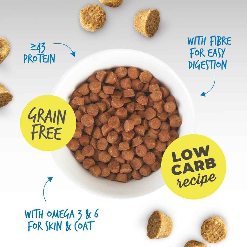 FREE W/MIN $50 SCHESIR WET FOOD (1 per customer): Schesir Born Carnivore Oven Baked Adult Dry Cat Food 255g