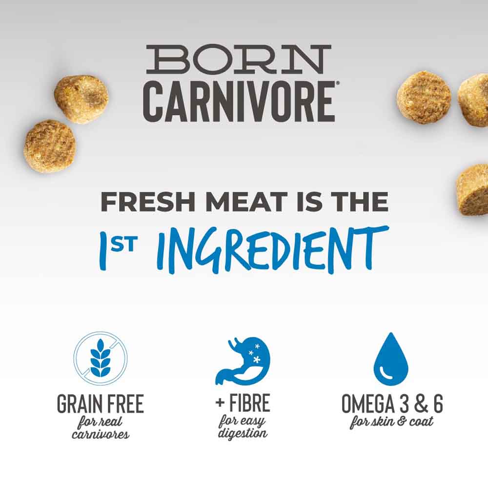 FREE W/MIN $50 SCHESIR WET FOOD (1 per customer): Schesir Born Carnivore Oven Baked Adult Dry Cat Food 255g