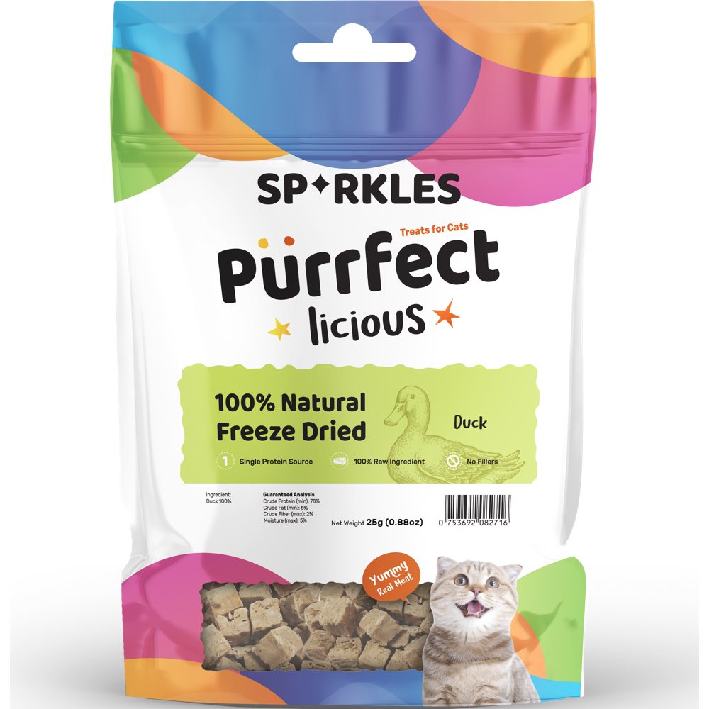 Sparkles Purrfectlicious Cat Treats (Exp Jul25)