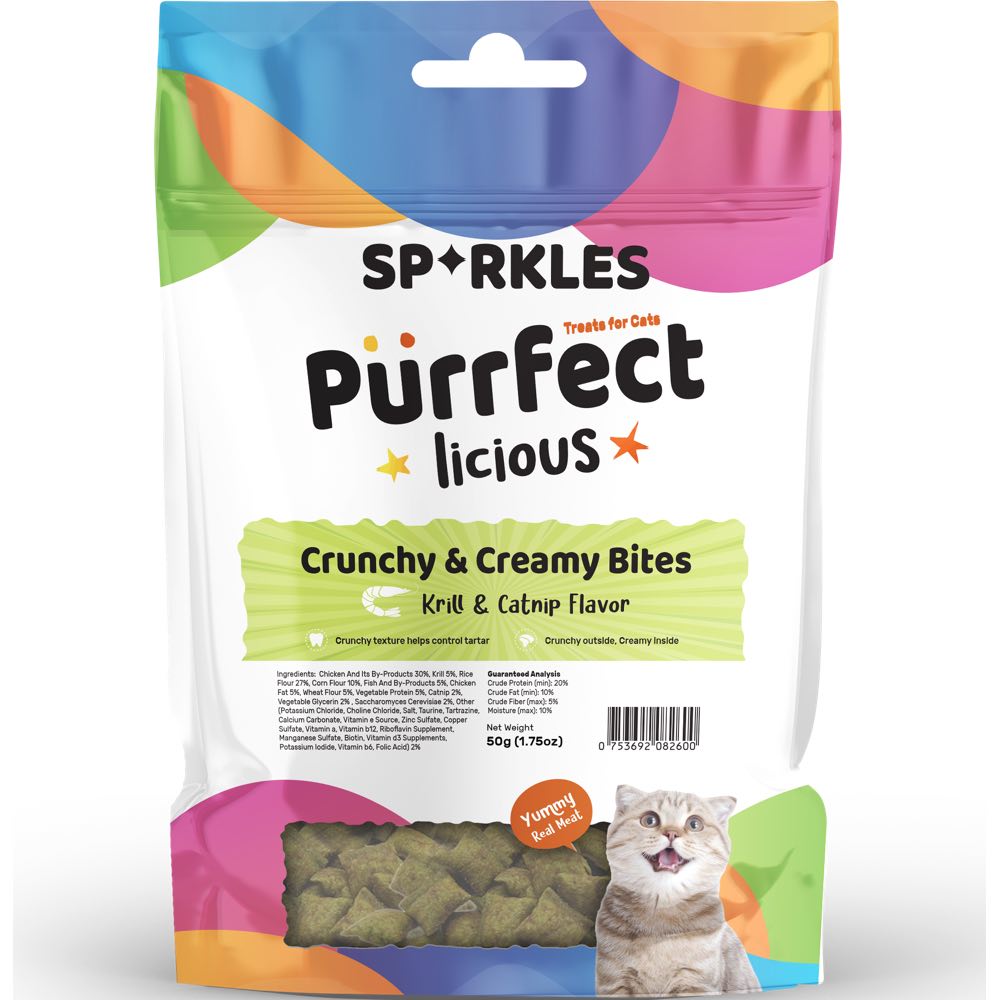 Sparkles Purrfectlicious Cat Treats (Exp Jul25)