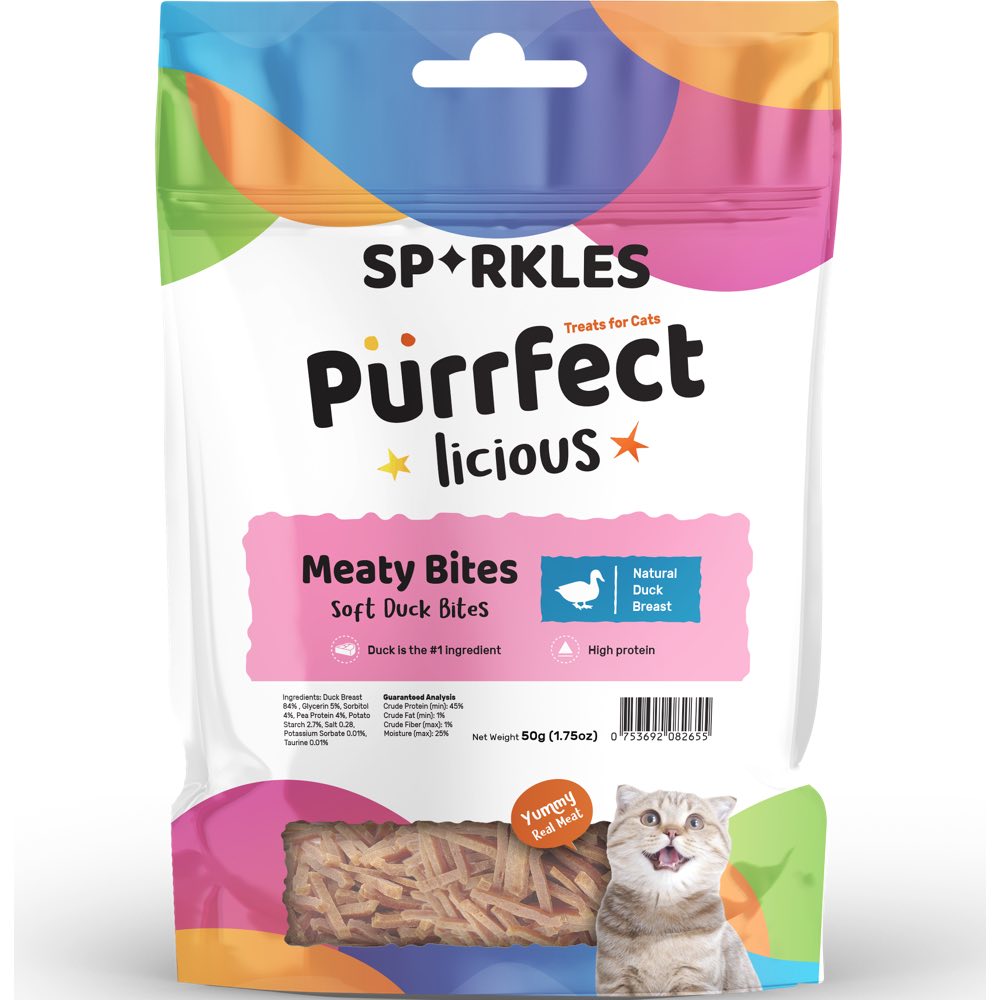 Sparkles Purrfectlicious Cat Treats (Exp Jul25)